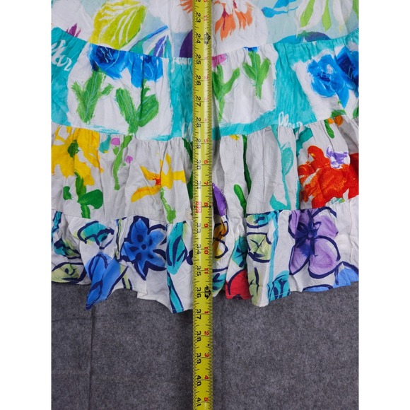 JAMS WORLD Dress Women's Small Hawaiian Floral Hula - Picture 6 of 8